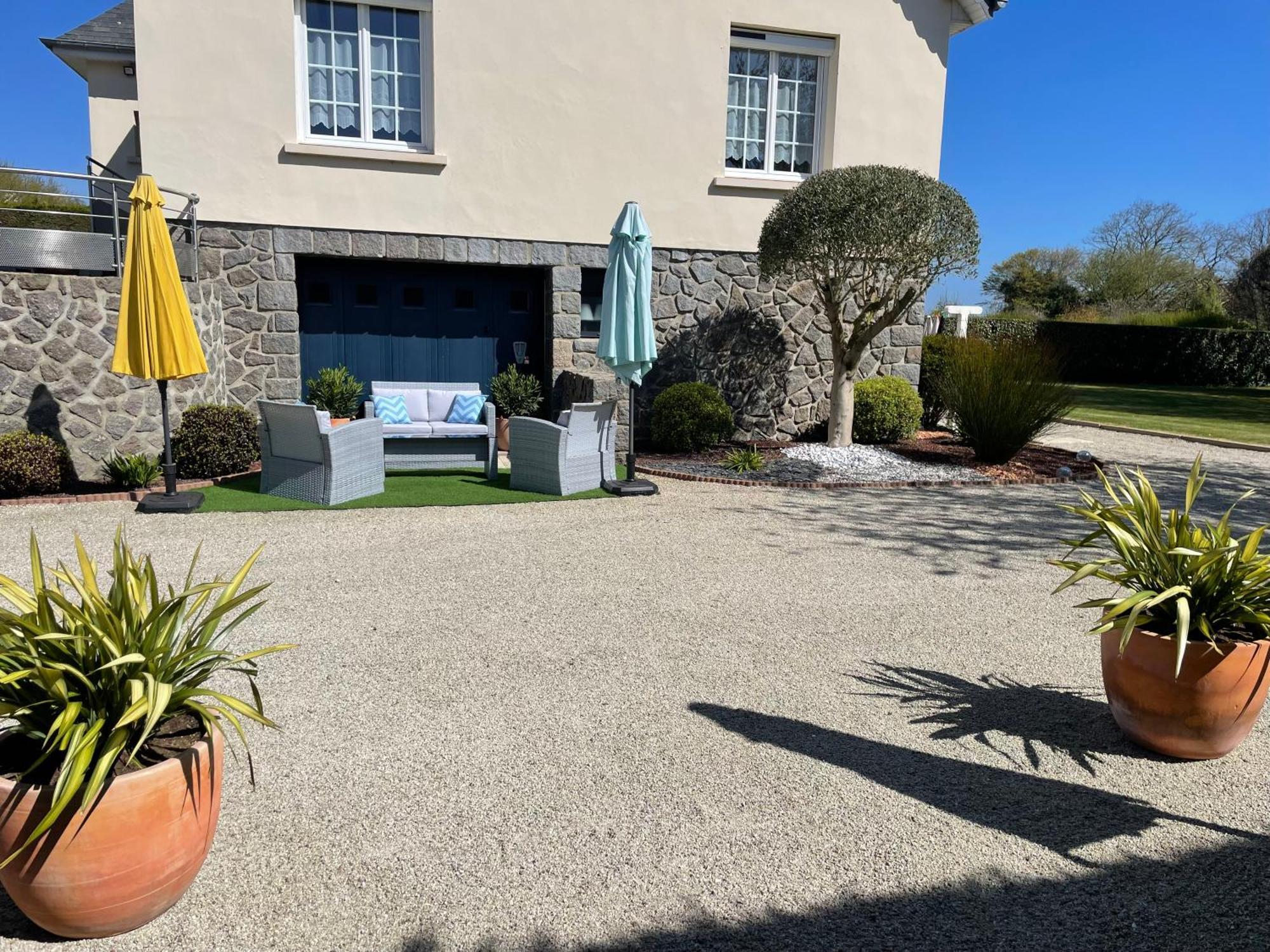 "La Revillaise" Proche Mer, Grand Jardin Clos, 2 A 5 Personnes-Adultes-Enfants- Réville Exterior foto
